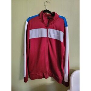 Oakley Red and Blue Lightweight Jacket zip up so awesome